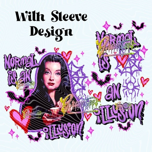 ILLUSION With Sleeve Design Png for DTF or Shirt Printing, PNG Only!