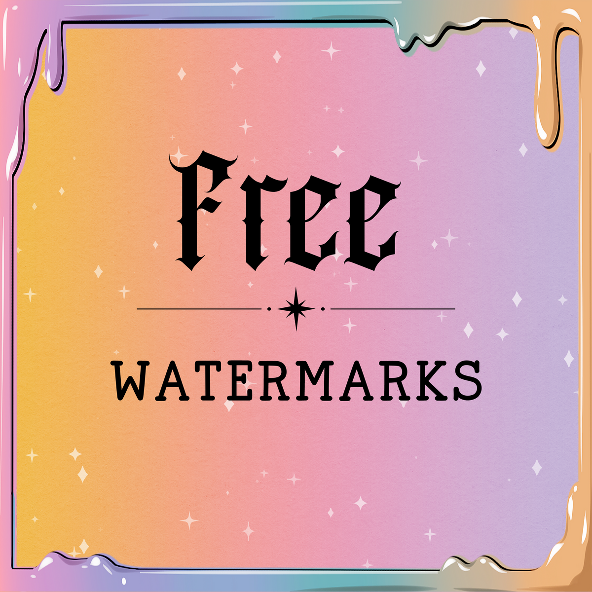 Random Graphics For Watermark FREE Watermarks – Gravitee Designs