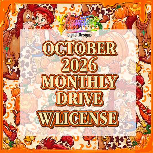 October 2026 Monthly Drive With License