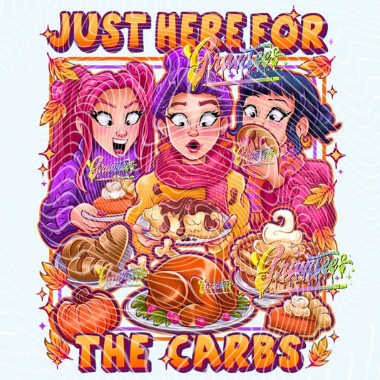 Thanksgiving Demon Slayers Design Png for DTF or Shirt Printing, PNG Only!