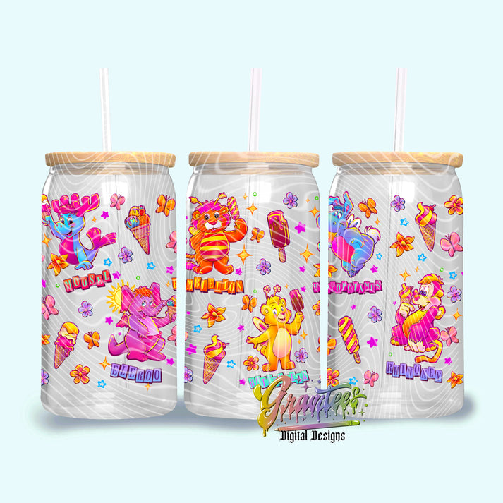 WUZZ Design 16oz Tumbler Template Design PNG, for UVDTF or Sublimation ...