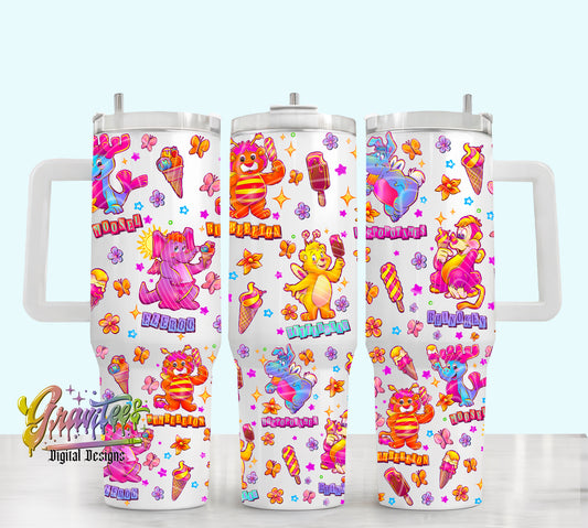 WUZZ 40oz Tumbler Template Design PNG,  for UVDTF or Sublimation Printing PNG Only (Copy)