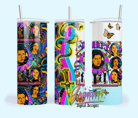 MOTHER AND EARTH Design 20oz Tumbler Template Design PNG,  for UVDTF or Sublimation Printing PNG Only!!