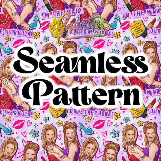 Business Women Png Clipart Seamless Design, Retro Movie Clipart for DTF or Shirt Printing, PNG Only!