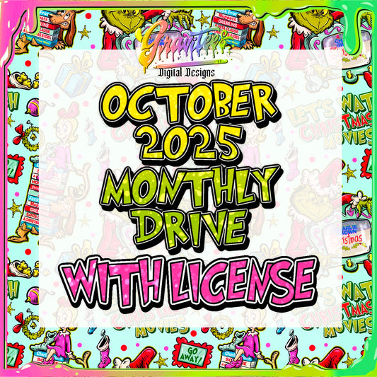 October  2025 Monthly Drive With License
