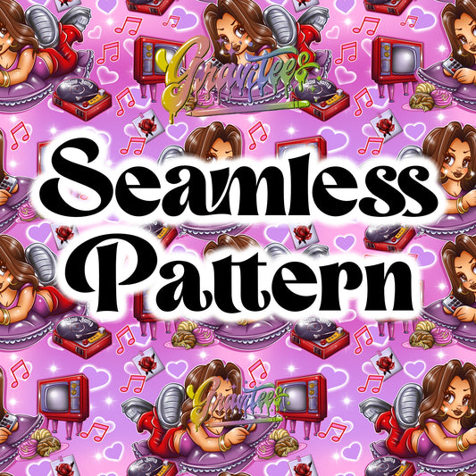 Always at Homegirl Seamless Design  Png for DTF or Shirt Printing, PNG Only!