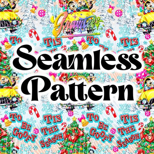 This The Season Seamless Design Png for DTF or Shirt Printing, PNG Only!