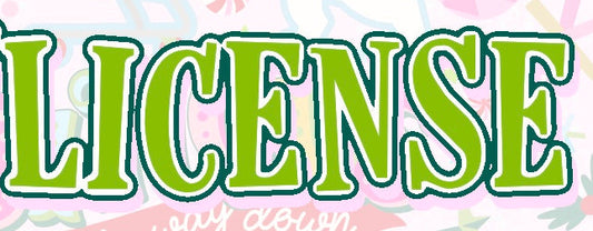 One Monthly Drive License ONLY