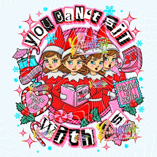 Mean Elves Design Png for DTF or Shirt Printing, PNG Only!