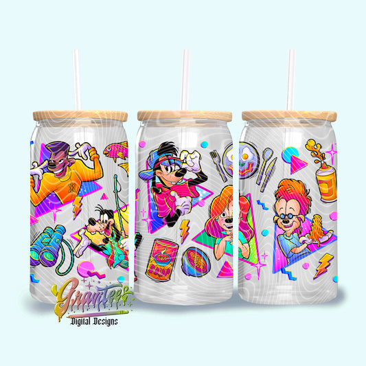 Silly Father Son 16oz Tumbler Template Design PNG,  for UVDTF or Sublimation Printing PNG Only!!
