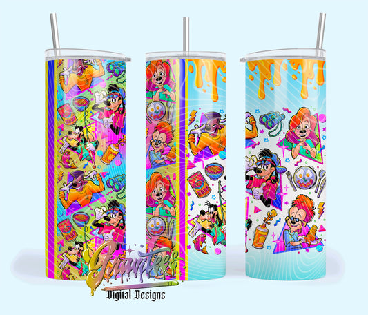 Silly Father Son Movie 20oz Tumbler Template Design PNG,  for UVDTF or Sublimation Printing PNG Only!!