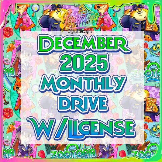 December 2025 Monthly Drive With License
