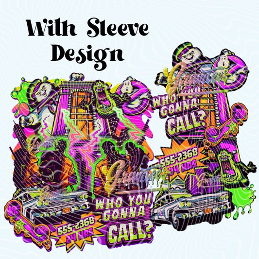CALL 24HR  With Sleeve Design Png for DTF or Shirt Printing, PNG Only!