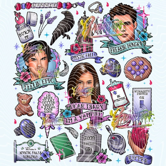 MYSTIC Design Png for DTF or Shirt Printing, PNG Only!