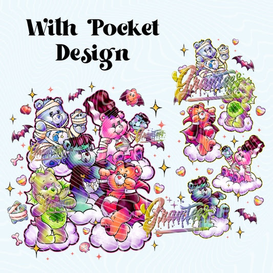 UNIVERSAL cuties with sleeve Designs PNG, UNIVERSAL Cuties Clipart for DTF or Shirt Printing PNG Only!