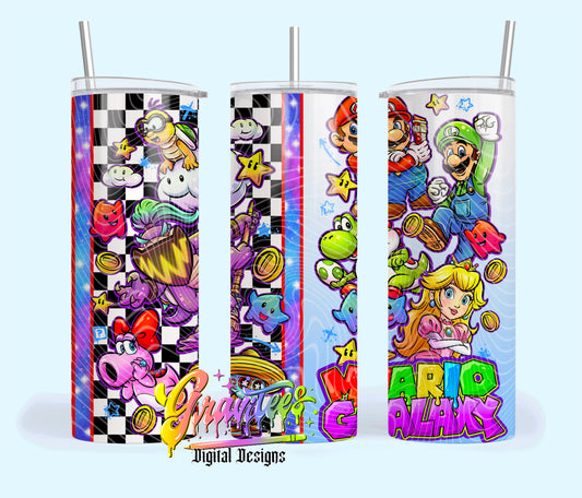 Galaxy Crew 20oz Tumbler Template Design PNG,  for UVDTF or Sublimation Printing PNG Only!!