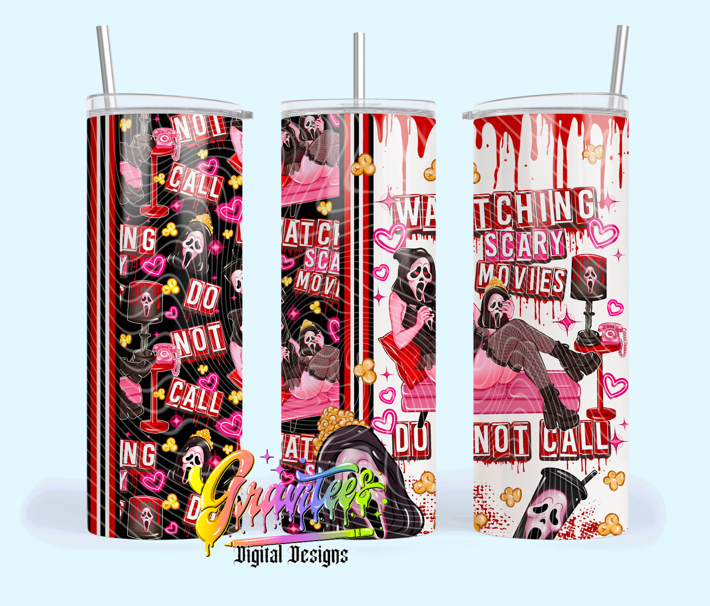 Do Not Call 20oz Tumbler Template Design PNG,  for UVDTF or Sublimation Printing PNG Only!!