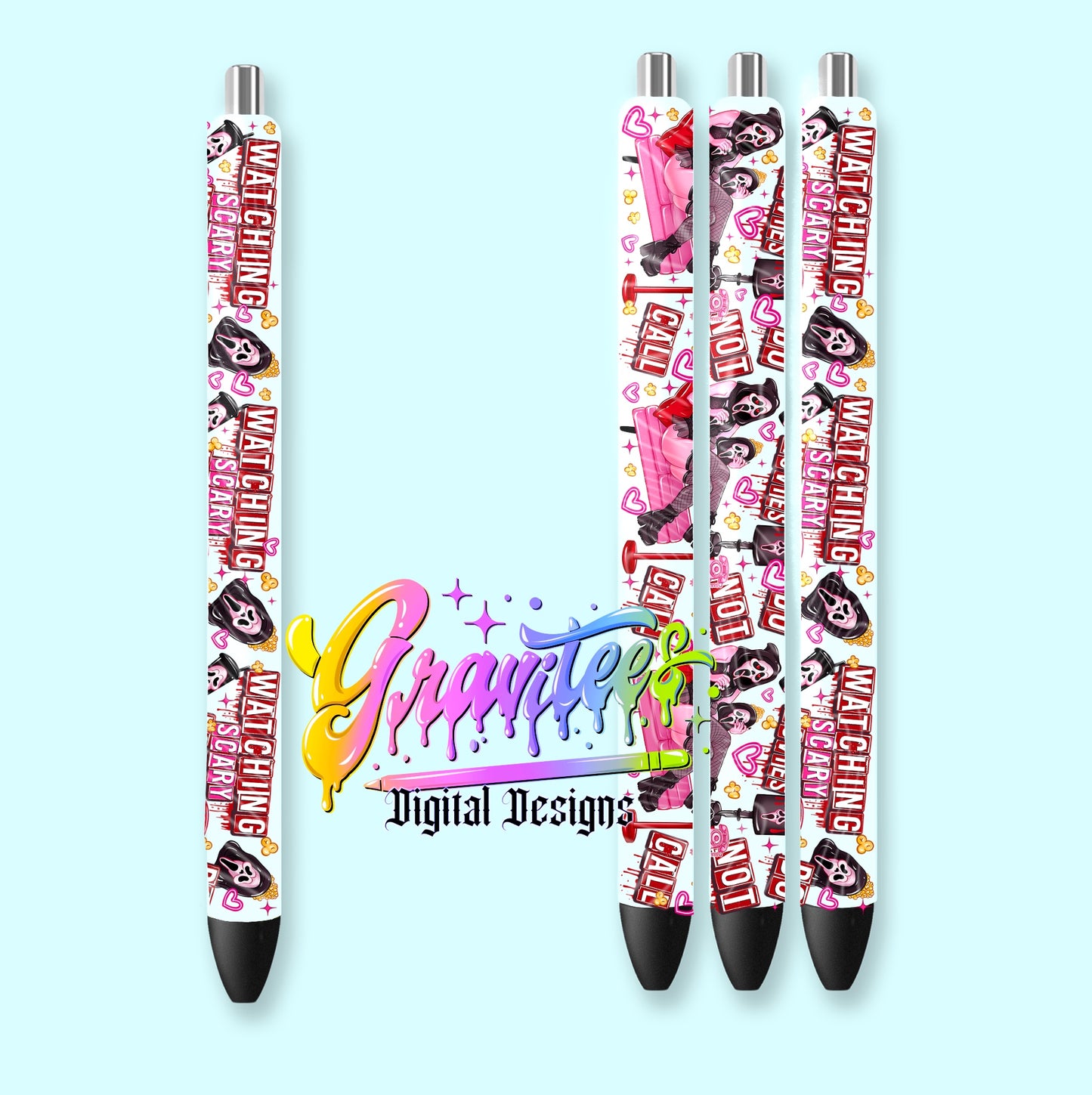 Do Not Call Pen Wrap Design PNG,  for UVDTF or Sublimation Printing PNG Only!!