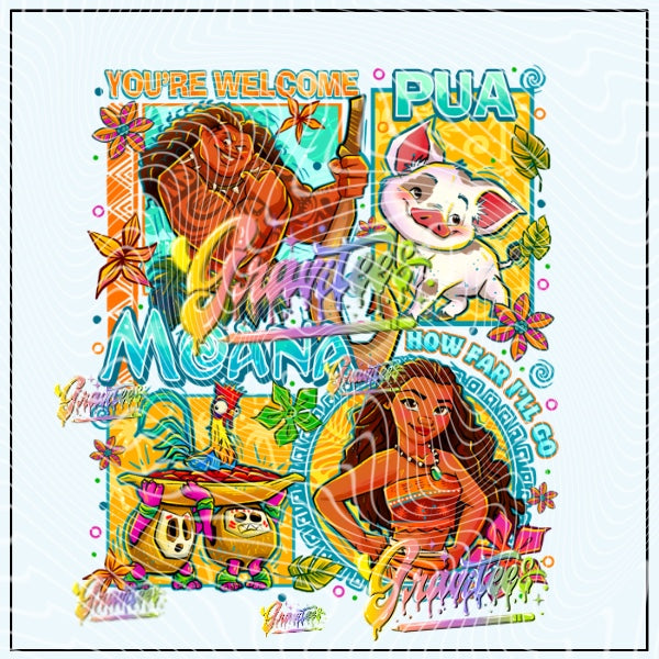 Water Daughter Design Png for DTF or Shirt Printing, PNG Only!