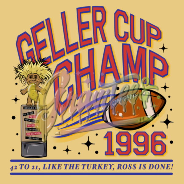 Geller Cup Champ Png, Geller Bowl Clipart, Fall Clipart, Ross Monica F 