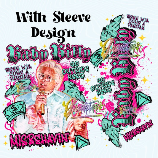 Uncle Baby Png with Sleeve for DTF or Shirt Printing, PNG Only!