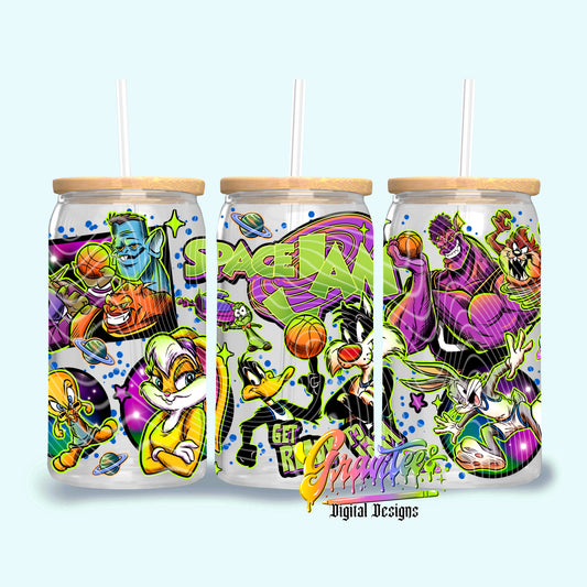 Basketball 16oz Tumbler Template Design PNG,  for UVDTF or Sublimation Printing PNG Only!!