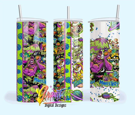 Basketball 20oz Tumbler Template Design PNG,  for UVDTF or Sublimation Printing PNG Only!!