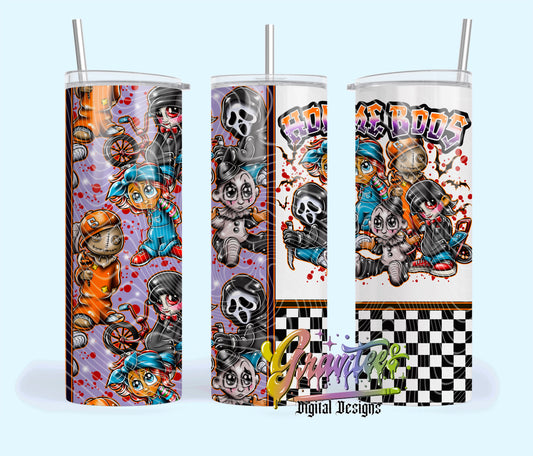 Home Boos Skinny Tumbler 20oz Design Png, Throwback Clipart for UVDTF or Sublimation Printing, PNG Only!