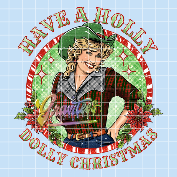 Country Holly Christmas  Png, Christmas Boots Clipart, Trendy Christmas Clipart, Country Clipart for DTF or Shirt Printing, PNG Only!