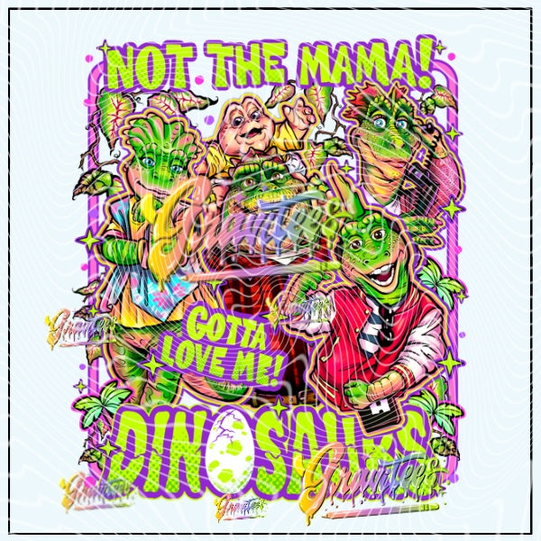 Dinosaurs Png for DTF or Shirt Printing, PNG Only!