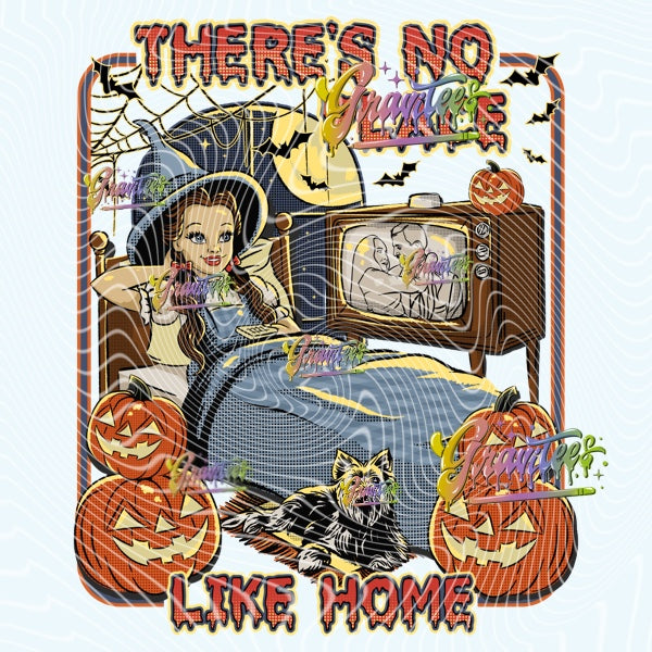 Home Halloween PNG, Halloween Movie Design for DTF or Shirt Printing PNG Only