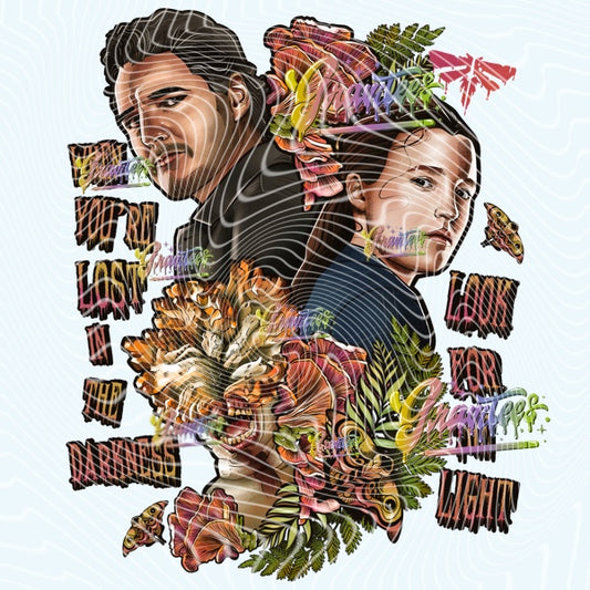LOST IN THE DARKNESS Png for DTF or Shirt Printing, PNG Only!