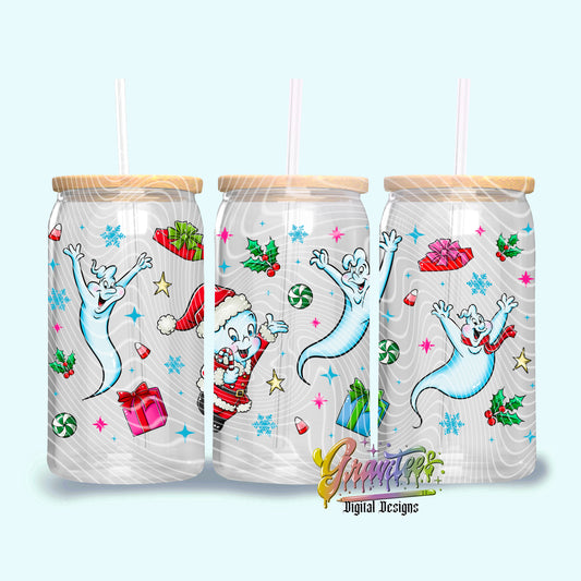 Making Spirits Bright 16oz Tumbler Template Design PNG, Fall Breast Cancer Design for UVDTF or Sublimation Printing PNG Only!