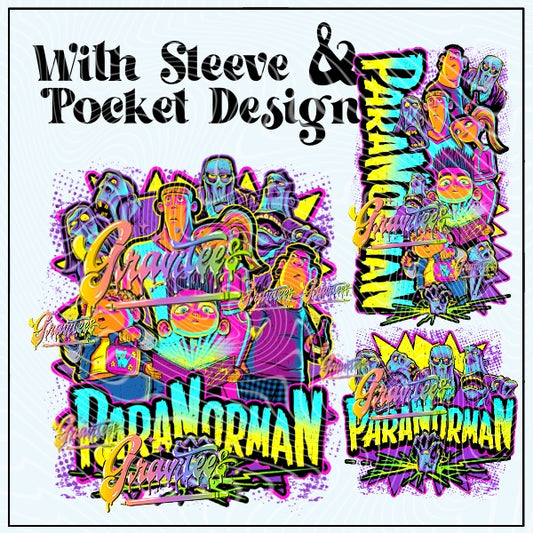 Norman Png With Sleeve & Pocket Design for DTF or Shirt Printing, PNG Only!