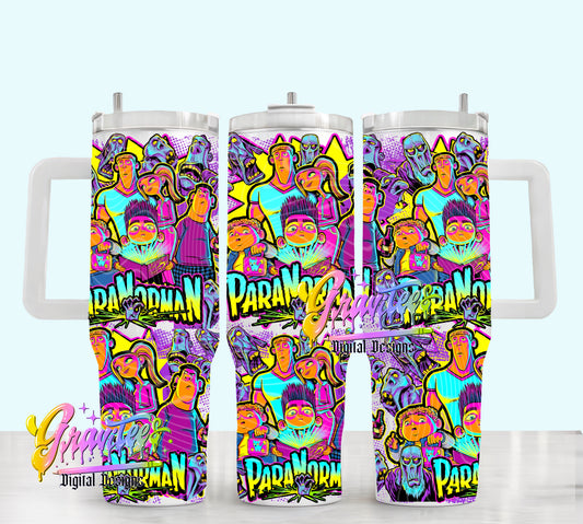 Norman 40oz Tumbler Template  Png for UVDTF or Sublimation Printing, PNG Only!
