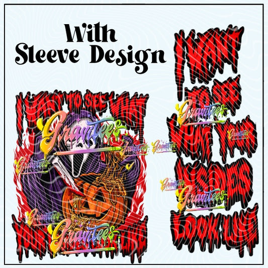 Pumpkin Insides With Sleeve Design Png for DTF or Shirt Printing, PNG Only!