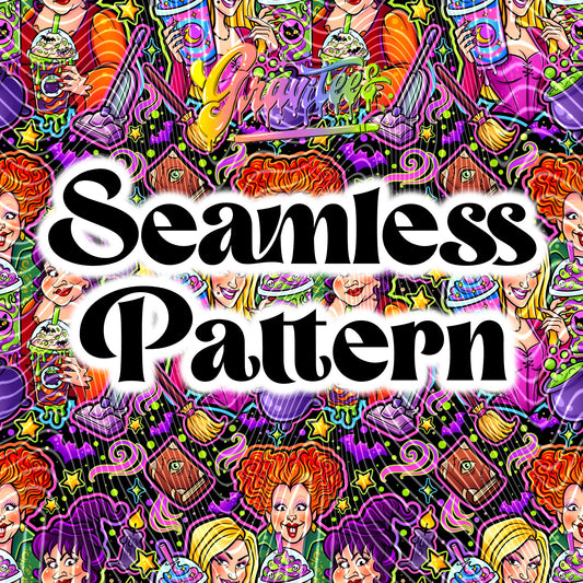 I Smell Coffee Seamless Design Png for UVDTF or Sublimation Printing, PNG Only!
