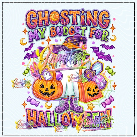 Halloween Shopping Png for DTF or Shirt Printing, PNG Only!