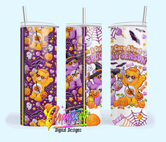 Halloween Carrying 20oz Tumbler Template  Png for UVDTF or Sublimation Printing, PNG Only!