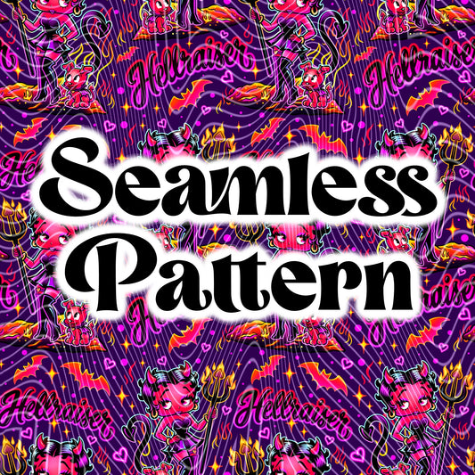 Hellraiser Seamless Design Png for UVDTF or Sublimation Printing, PNG Only!