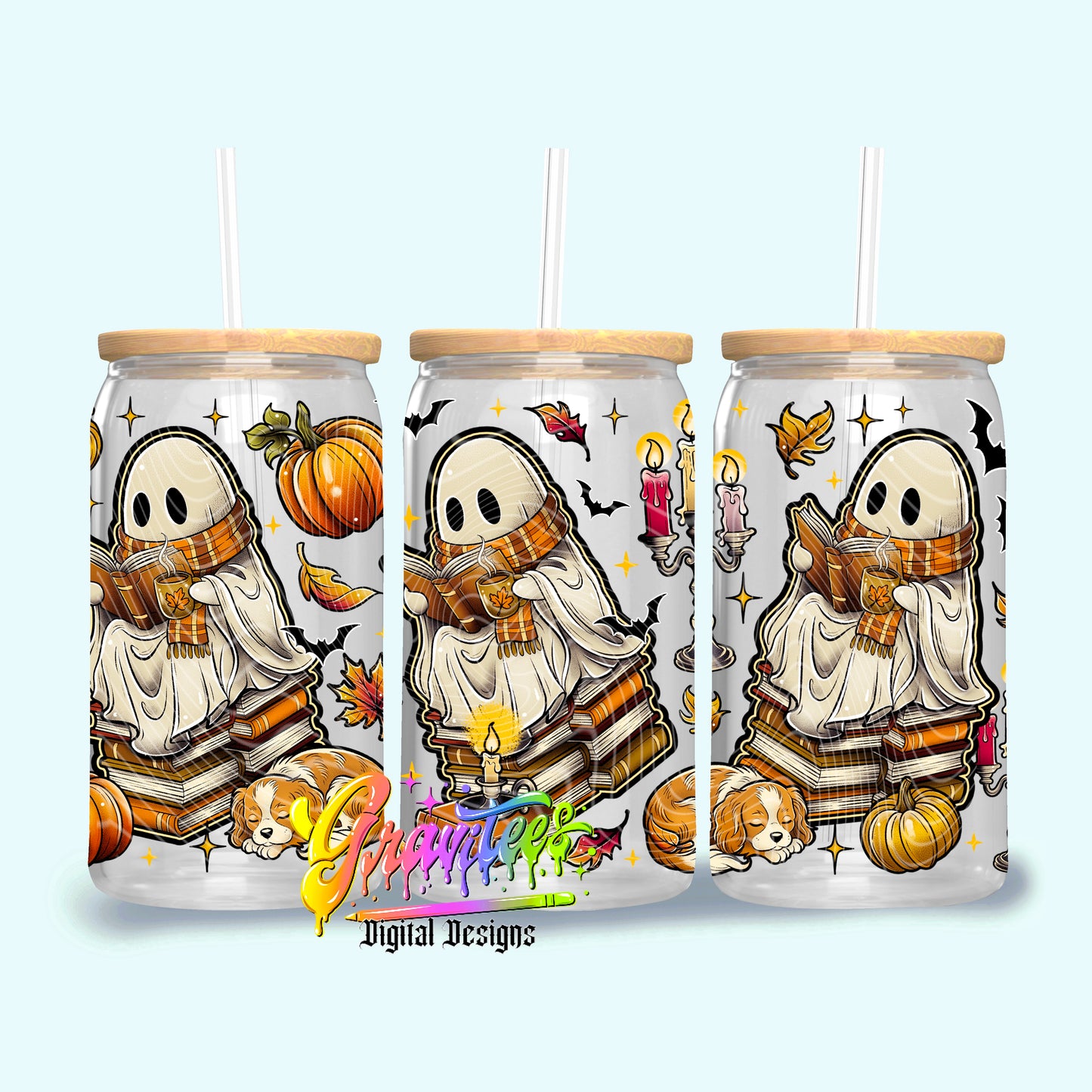 Cozy Books 16oz Tumbler Template  Png for UVDTF or Sublimation Printing, PNG Only!