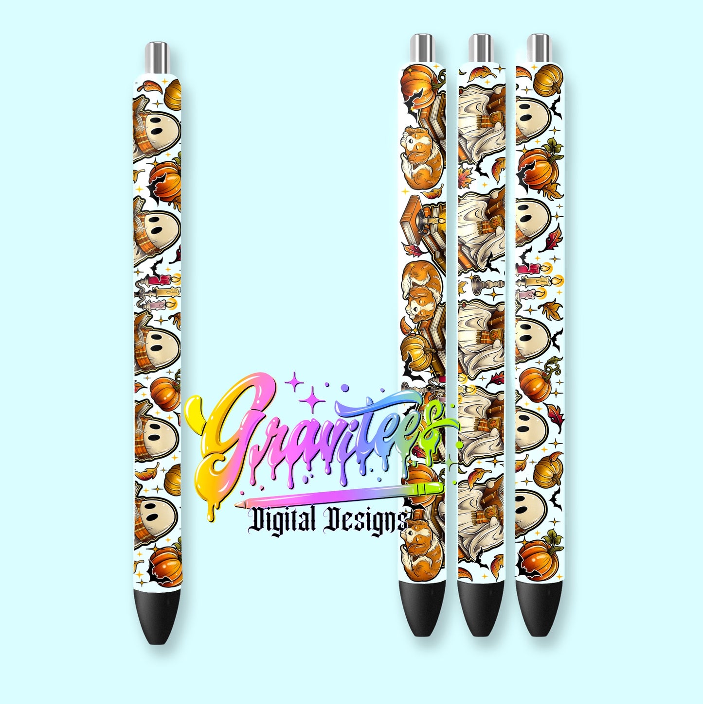 Cozy Books Pen Wrap Template Design PNG,  for UVDTF or Sublimation Printing PNG