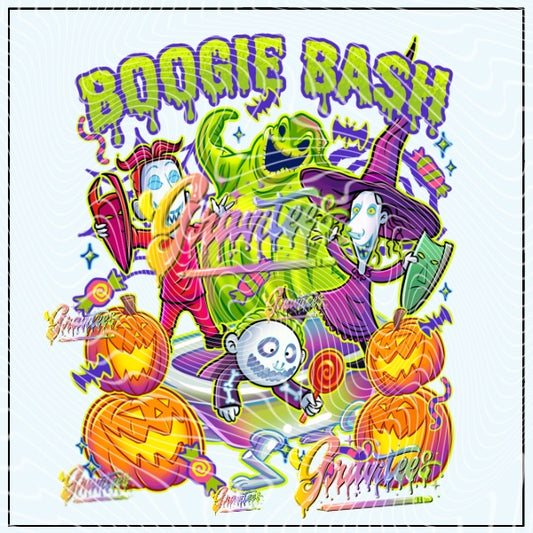 Nightmare Bash Png for DTF or Shirt Printing, PNG Only!