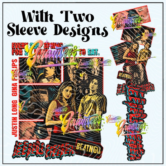 It Gets To Eat with Sleeve Png for DTF or Shirt Printing, PNG Only!