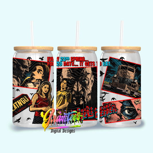 It Gets To Eat 16oz Tumbler Template  Png for UVDTF or Sublimation Printing, PNG Only!