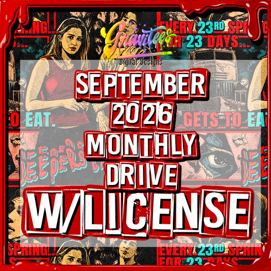 September 2026 Monthly Drive With License