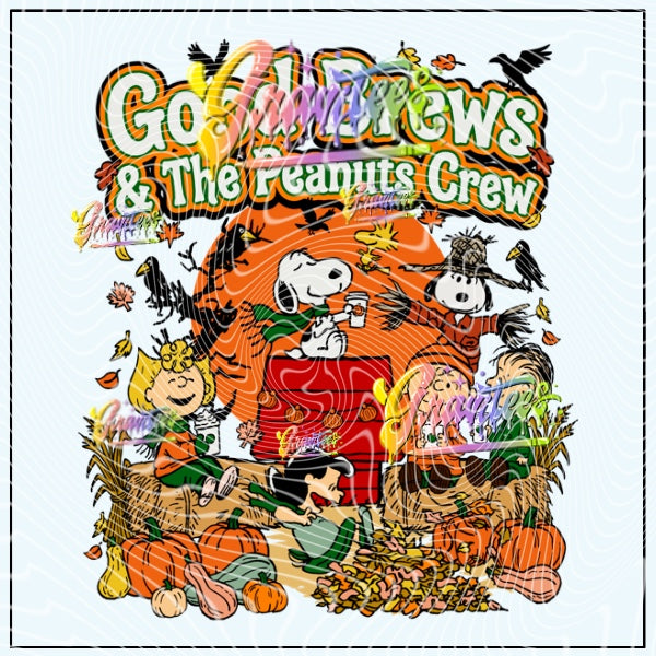 Fall Coffee Crew Png for DTF or Shirt Printing, PNG Only!