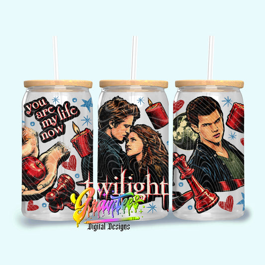 Vampire Lovers 16oz Tumbler Template  Png for UVDTF or Sublimation Printing, PNG Only!