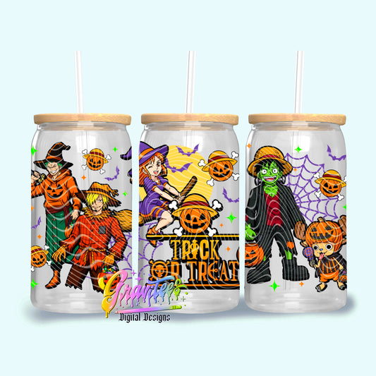 OP Halloween Design 16oz Tumbler Template Design PNG,  for UVDTF or Sublimation Printing PNG Only!!