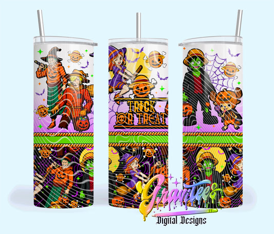 OP Halloween Design 20oz Tumbler Template Design PNG,  for UVDTF or Sublimation Printing PNG Only!!